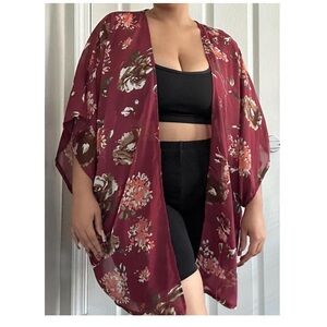 Floral Kimono Shaw